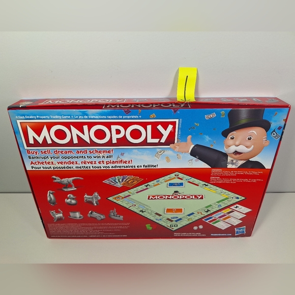 Monopoly Board Game Hasbro New but open packaging - Picture 13 of 15